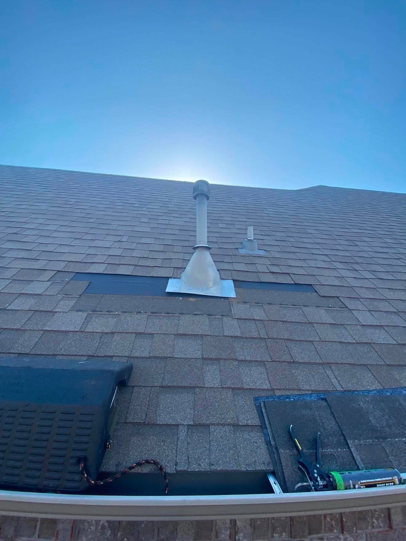 Shingle repair in Claremore